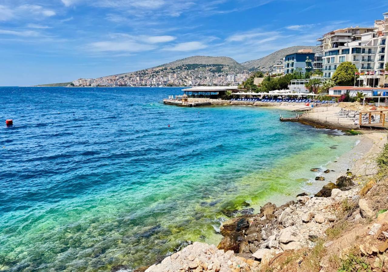 Apartament Viola Sea View Penthouse Saranda Zewnętrze zdjęcie
