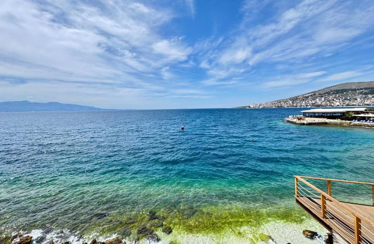 Apartament Viola Sea View Penthouse Saranda Zewnętrze zdjęcie