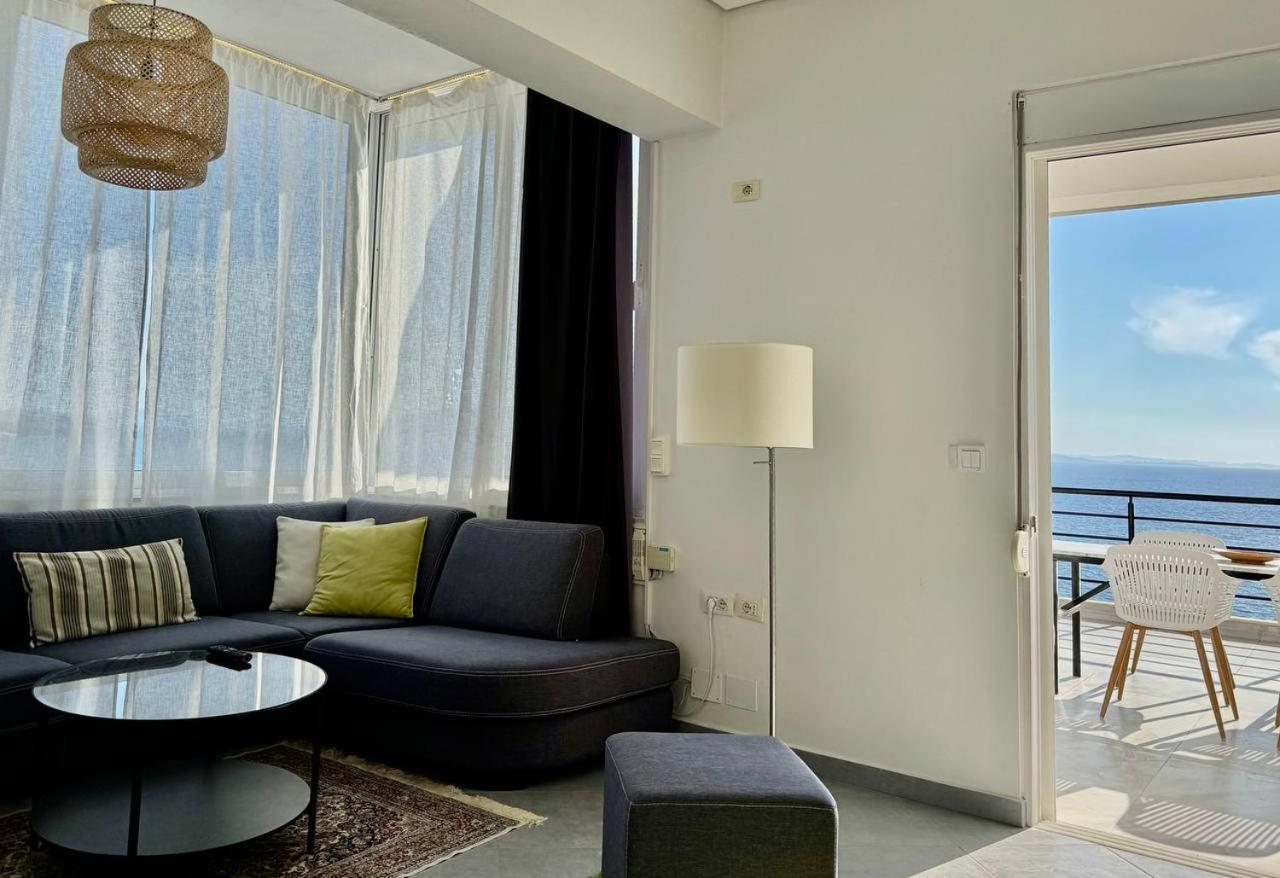 Apartament Viola Sea View Penthouse Saranda Zewnętrze zdjęcie
