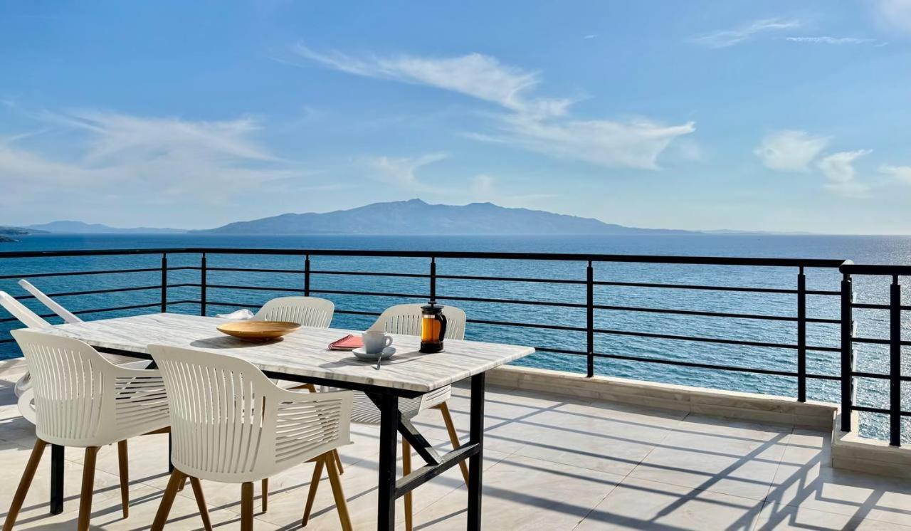 Apartament Viola Sea View Penthouse Saranda Zewnętrze zdjęcie