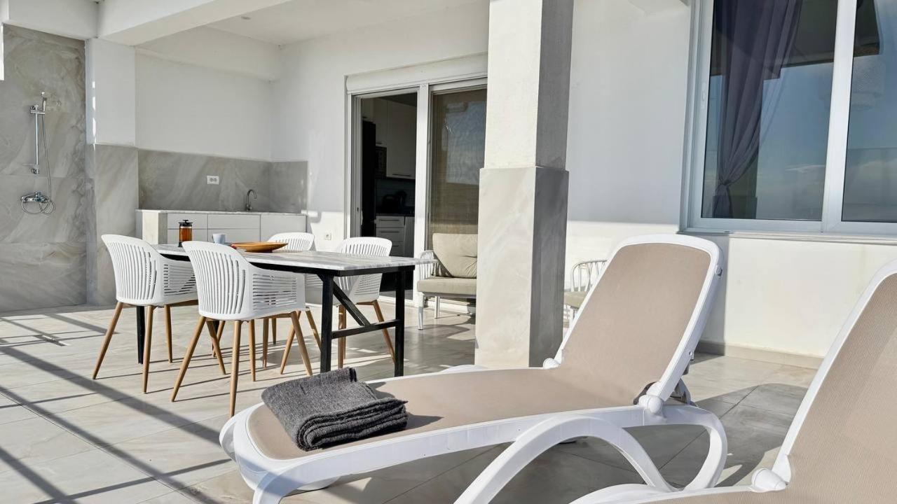 Apartament Viola Sea View Penthouse Saranda Zewnętrze zdjęcie